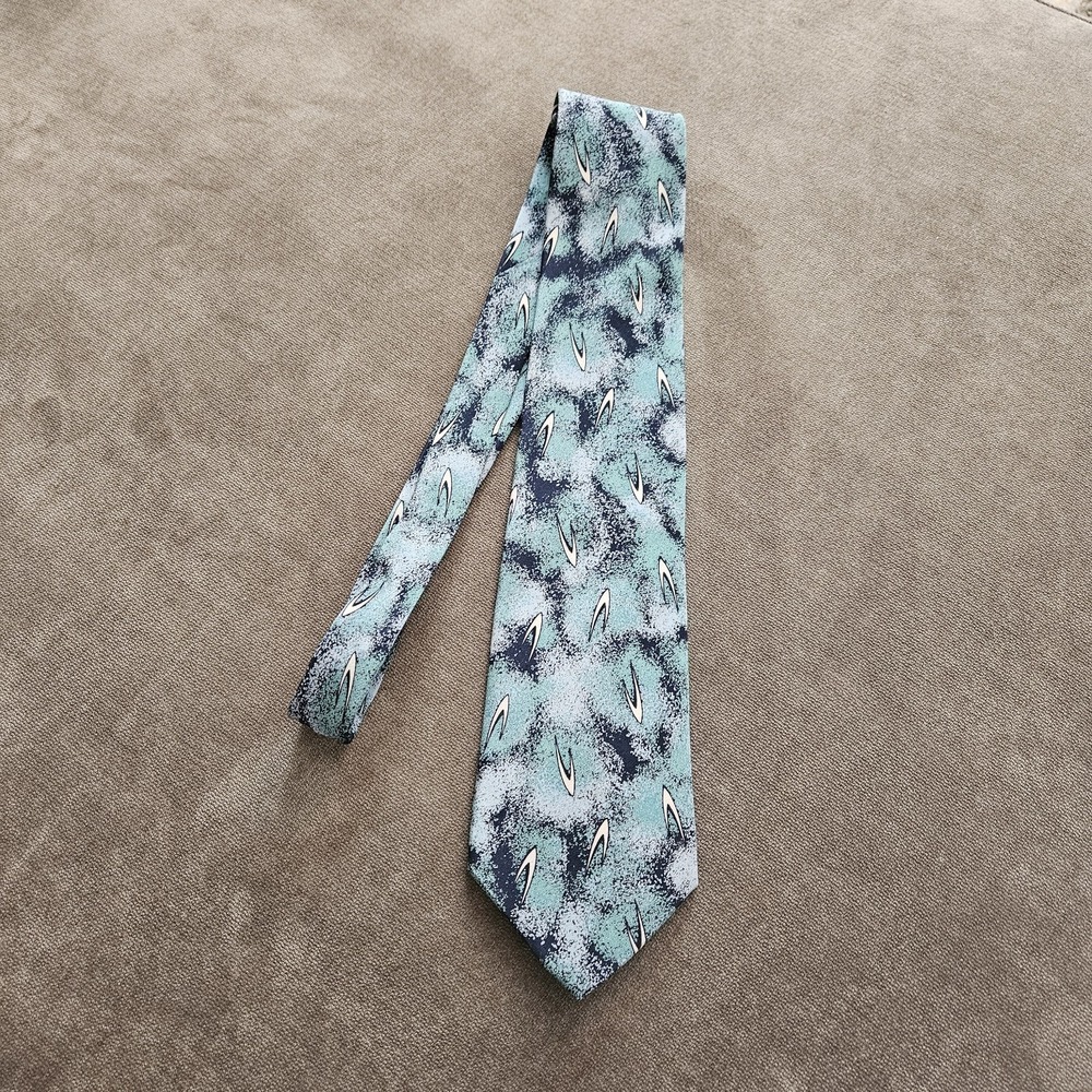 Pierre Balmain Paris 100% Silk Tie Handmade In Italy